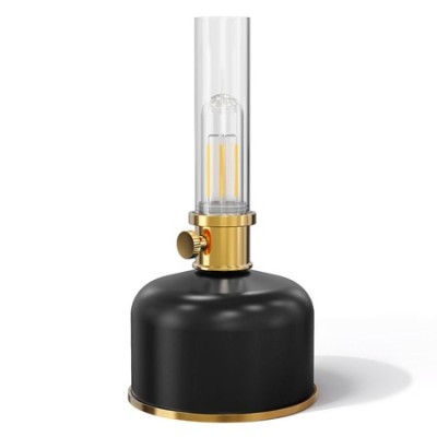 Lampa led retro 2w 3000k model lampa petrol foto
