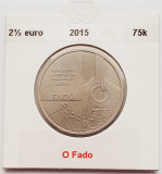 2174 Portugalia 2,5 Euro 2015 O Fado km 858, Europa