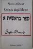 Geneza dupa Moise &ndash; Fabre D'Olivet, Carti crestinism