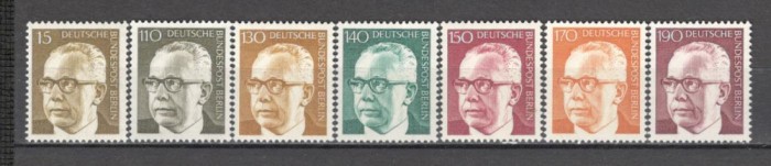 Berlin.1972 Presedintele dr.G.Heinemann SB.809