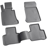 Set de 4 covorase cauciuc 3D stil tavita premium pentru Mercedes GLK X204 2008-2015, Recambo