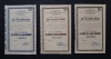 Lot 3 actiuni diferite 1943 ARGUS Constanta , actiune , titlu