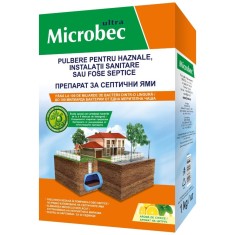 Tratament pentru fose septice Bros Microbec, 1 kg foto