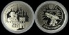 UCRAINA 5 HRIVNE 2021, 250 ANI OBSERVATOR ASTRONOMIC Univ LVIV , UNC in capsula, Europa, Cupru-Nichel