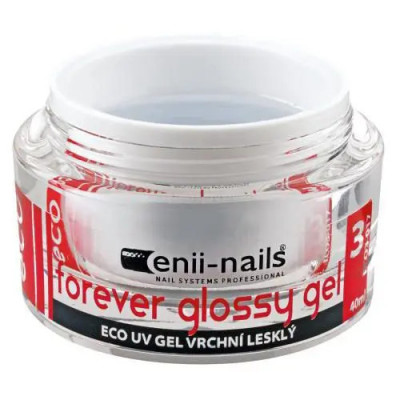 ENII Luciu permanent - gel UV top, 10ml foto