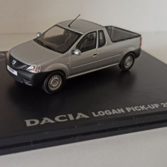 Macheta Dacia Logan Pickup 2008 silver - Eligor 1/43