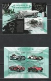 Burundi 2013 - Istoria Automobilului S/S 1v + M/S 1v MNH, Nestampilat