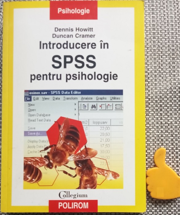 Introducere in SPSS pentru psihologie 10 11 12 13 Dennis Howitt Duncan Cramer