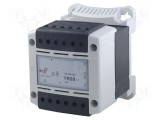 Transformator DF ELECTRIC 500VA 230VAC 24V pentru şină DIN