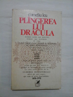 PLINGEREA LUI DRACULA - Corneliu LEU foto