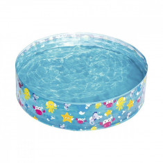 Piscina gonflabila rotunda, Bestway, model ocean, 122 x 25 cm