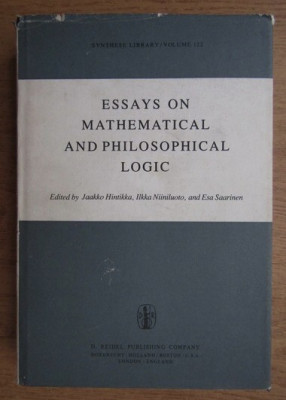 Jaakko Hintikka et al. (eds.) - Essays on mathematical and philosophical logic foto