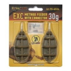 Method Feeder Extra Carp 30gr Cu Connector 2buc foto