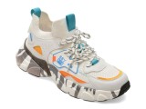 Cumpara ieftin Pantofi sport BITE THE BULLET albi, 23168, din material textil