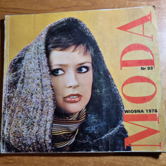 revista moda - din anul 1978