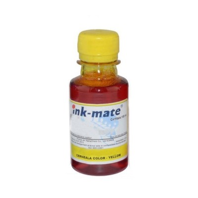 Cerneala refil Yellow (galben) pentru imprimante Lexmark - 100 ml foto