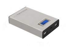 Power bank Kinetic 8400 mAh, 2 porturi USB, incarcator portabil Esperanza foto