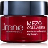Lirene Mezo Collag&egrave;ne crema de noapte pentru netezire efect regenerator 50 ml
