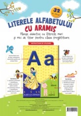 Literele alfabetului cu Aramis - 32 de planse - Aramis