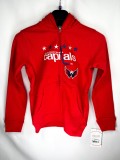 Washington Capitals hanorac cu glugă pentru copii Stated Full Zip Hoodie - Dětsk&eacute; S (6 - 9 let)