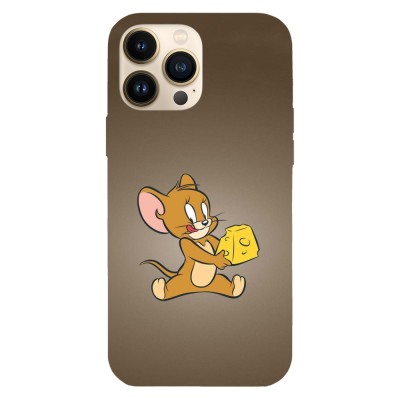 Husa compatibila cu Apple iPhone 12 Pro model Jerry Loves his cheese, Silicon, TPU, Viceversa foto