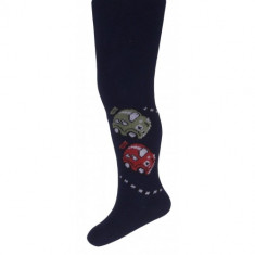 Ciorapi cu chilot pentru baieti-MILUSIE B1220B-N, Negru foto