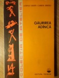 Gaurirea Adanca - L. Sauer, Ch. Ionescu (1982) Tehnica, Mecanica, Romana, Ghid de Atelier