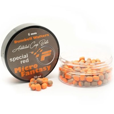 Wafters Addicted Carp Baits Dumbell Fantasy, Special Red, 6 mm, 50ml foto