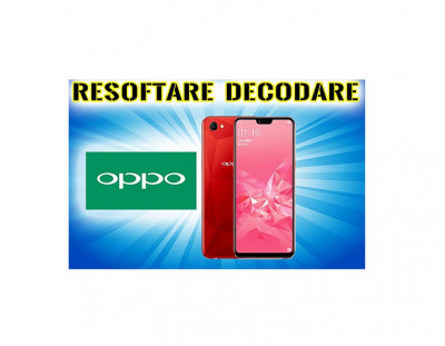 Decodare Resoftare Deblocare OPPO REALME cod taste parola foto