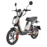 Scuter Electric 800W, Pedale, Max. 45 Km/H, Autonomie 40 Km, Hecht Betis Silver