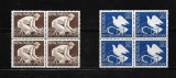 ROMANIA 1957 - CURSA PACII, BLOCURI, MNH - LP 430, Nestampilat