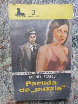 PARTIDA DE PUZZLE-CORNEL SCAFES foto