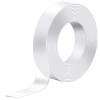 Bandă dubluadezivă reutilizabilă transparentă 30mm x 3m &ndash; Fixare rapidă și rezistentă
