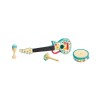 Set de ukulele din lemn 4 in 1 pentru copii, Hape
