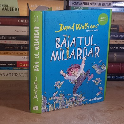 DAVID WALLIAMS - BAIATUL MILIARDAR , ARTHUR , 2021 ( CARTONATA ) * foto