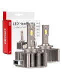 Set 2 leduri auto D1S, D1R Canbus, 70W, 8600 Lm, 6500k, 12V, +400%, Amio