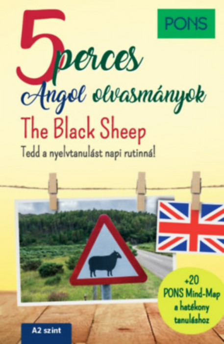 PONS 5 perces angol olvasm&aacute;nyok - The Black Sheep - Dominic Butler