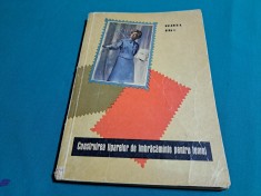 CONSTRUIREA TIPARELOR DE IMBRACAMINTE PENTRU FEMEI / WALDNER H / 1963 *300 foto
