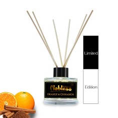 Odorizant cu betisoare Nobless 100 ml Orange and Cinnamon foto