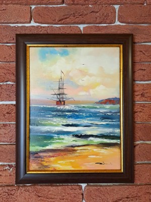 Velier pe mare foto