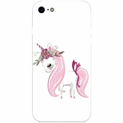 Husa silicon pentru Apple Iphone 6 Plus, Unicorn foto