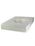 Set Saltea ortopedica, Uranus Standard Spring Comfort 140x200x26cm, plasa de arcuri Bonell, fermitate mediu spre tare, Saltsib plus 2 perne matlasate,