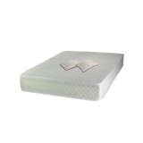 Set Saltea ortopedica, Uranus Standard Spring Comfort 140x200x26cm, plasa de arcuri Bonell, fermitate mediu spre tare, Saltsib plus 2 perne matlasate,