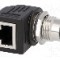 Adaptor RJ45 soclu, 4 pini, AMPHENOL - RJS-12D04FF-RS8001