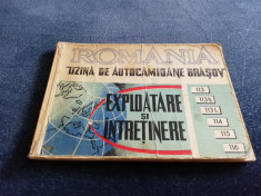 UZINA DE AUTOCAMIOANE BRASOV EXPLOATARE SI INTRETINERE 113 113 N 113 L 1968 foto