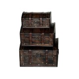 Cumpara ieftin Set 3 Cufere depozitare 22 x 14,5 x 10,5 cm, 26 x 19 x 14,5 cm, 30 x 23 x 18 cm