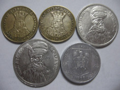 Romania (62) - 20 Lei 1992, 1993, 100 Lei 1993, 1994, 500 Lei 1999 foto