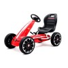 Kart cu Pedale Copii Fiat Abarth Hollicy, Roti Moi, Rosu - Go Kart Kinderauto