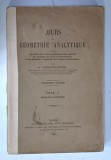 COURS DE GEOMETRIE ANALYTIQUE ...par B. NIEWENGLOWSKI , TOME I : SECTIONS CONIQUES , 1925