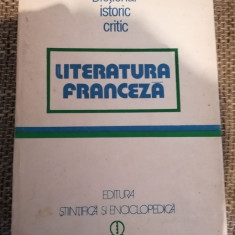 Dicționar istoric-critic-Literatura franceză